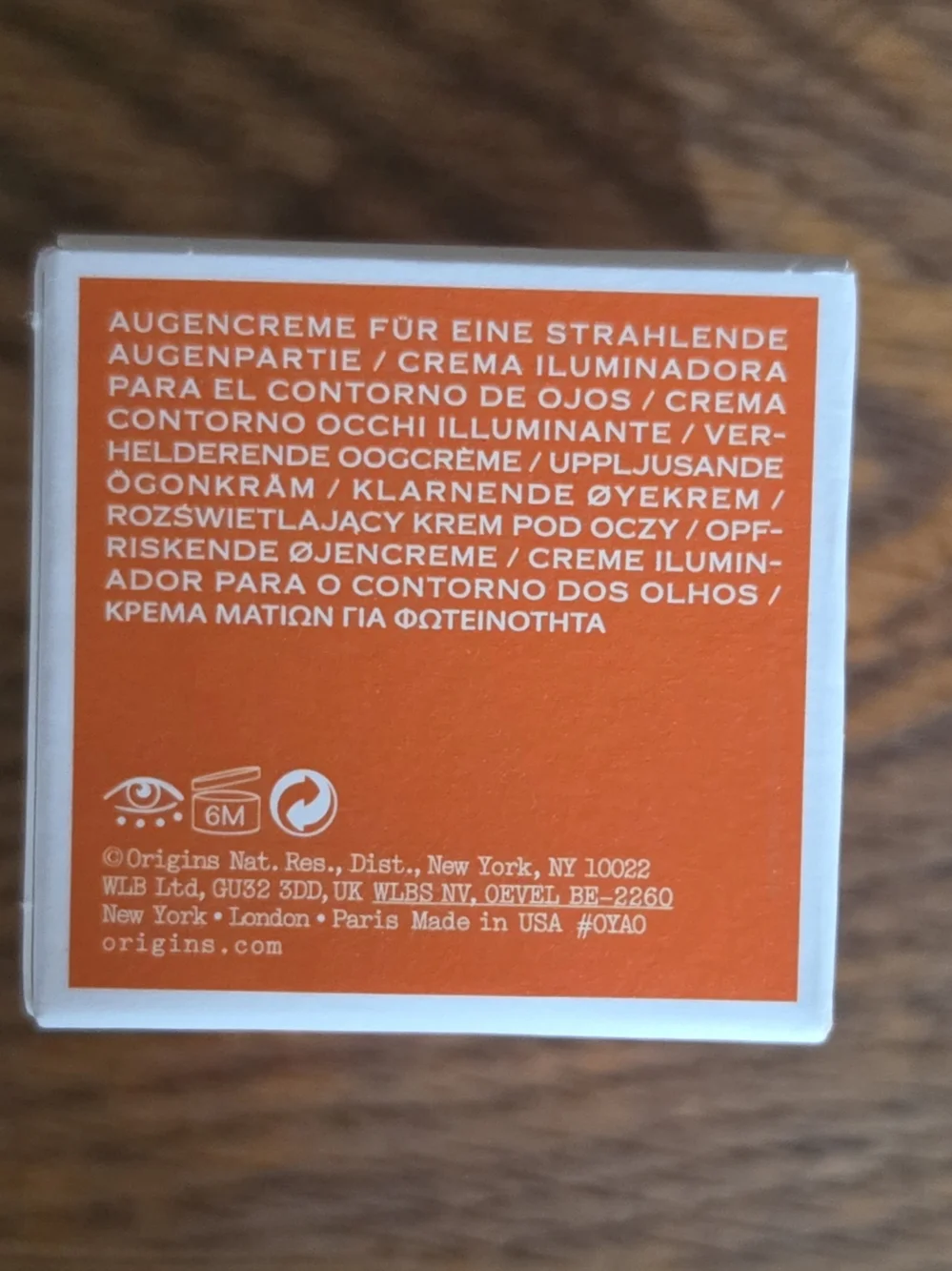 Origins ginzing brightening